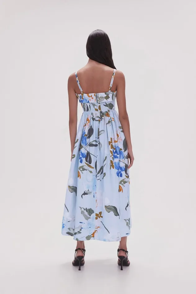 Untamed Midi Dress Divine Orchid Women Aje Bridesmaid Dresses