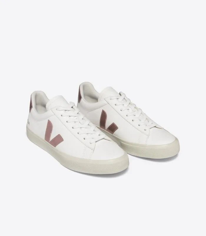 VEJA Campo Women CAMPO LEATHER WHITE NACRE
