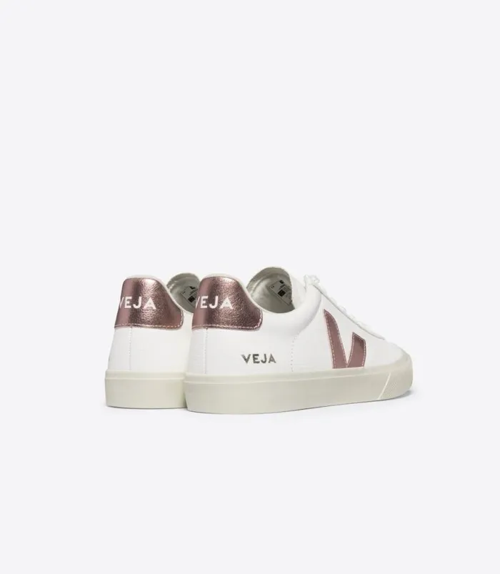 VEJA Campo Women CAMPO LEATHER WHITE NACRE