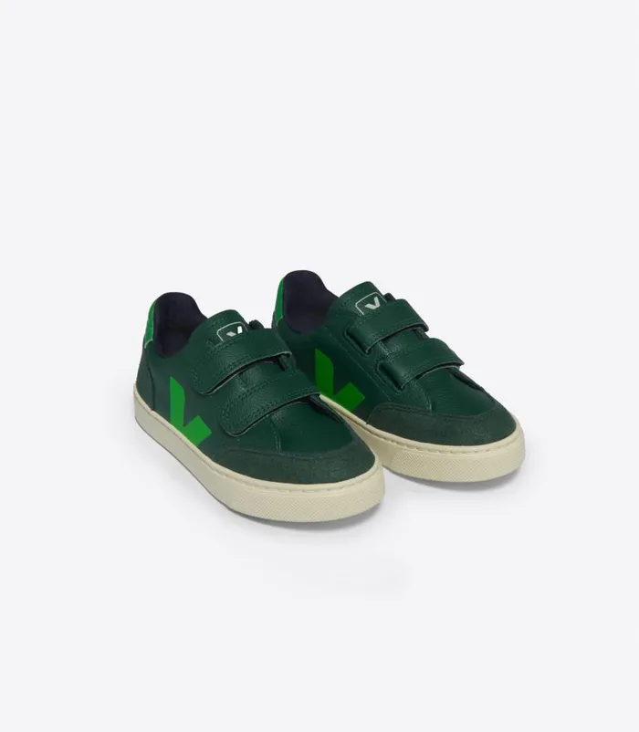 VEJA V12 Kids V12 LEATHER POKER ABSINTHE