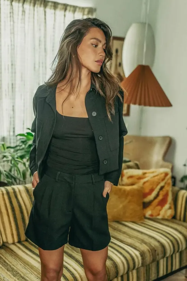 Waldorf Shorts In Black Black Women Bohme Sets