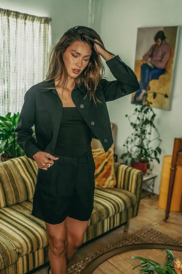 Waldorf Shorts In Black Black Women Bohme Sets