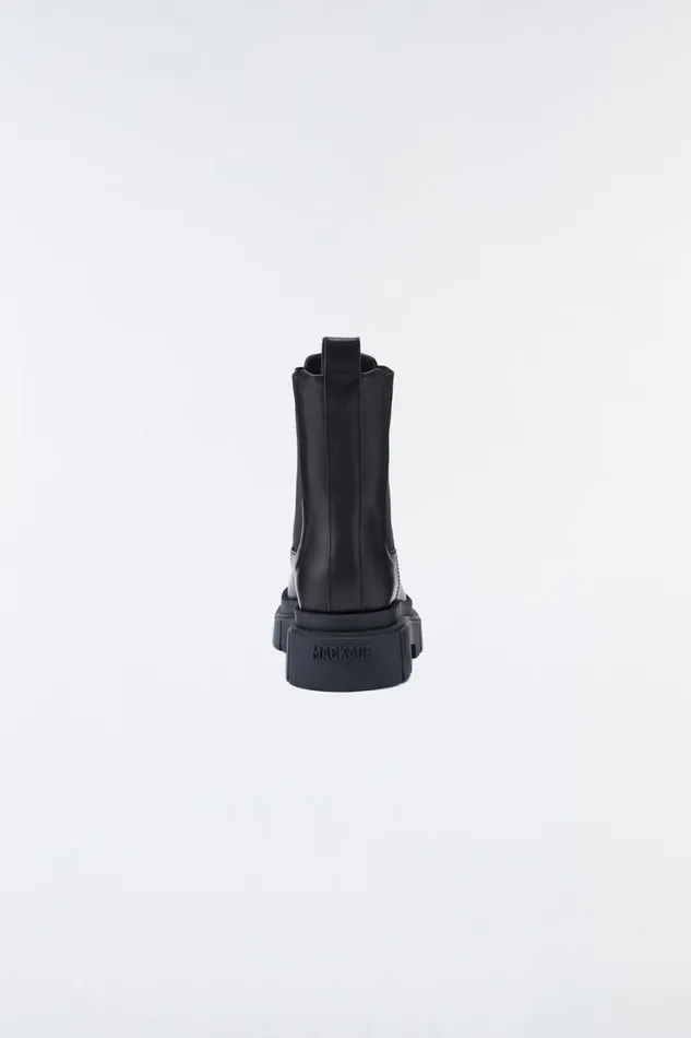 Winter Boots Women Mackage STORM Shearlinglined R Leather Chelsea Boot For Women Black