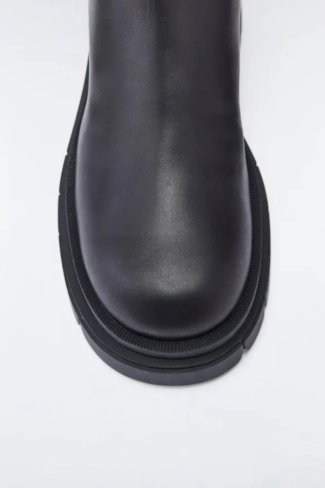 Winter Boots Women Mackage STORM Shearlinglined R Leather Chelsea Boot For Women Black