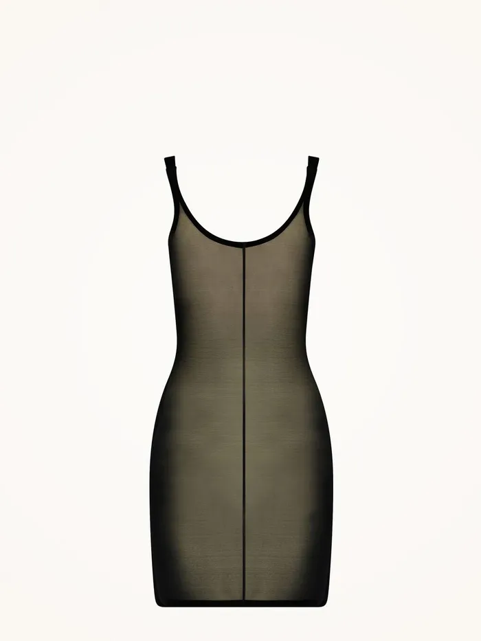 Wolford Bodies and Dresses Tulle Forming Dress Black 8211 Women