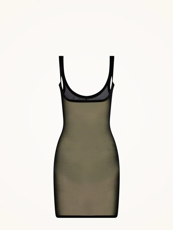 Wolford Bodies and Dresses Tulle Forming Dress Black 8211 Women