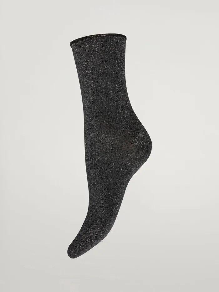 Wolford Socks Stardust Socks Blacksilver 8211 Women