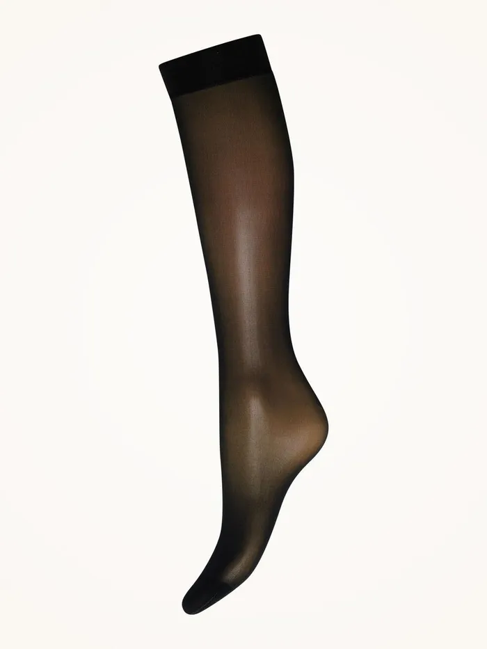 Wolford ThighHighs and KneeHighs Individual 10 KneeHighs Black 8211 Women