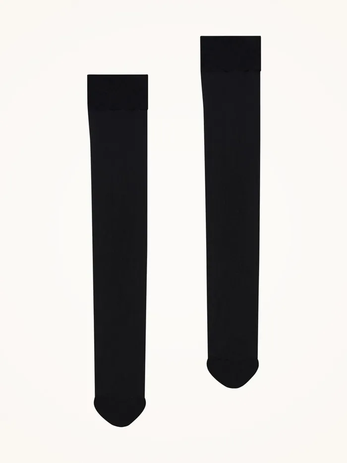 Wolford ThighHighs and KneeHighs Individual 10 KneeHighs Black 8211 Women