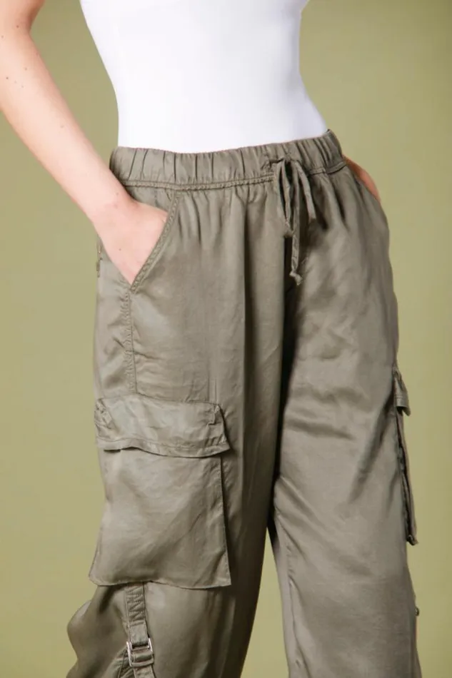 Woman Francis Cargo Jogger Pants In Modal Cotton Relaxed Mason039s Pants