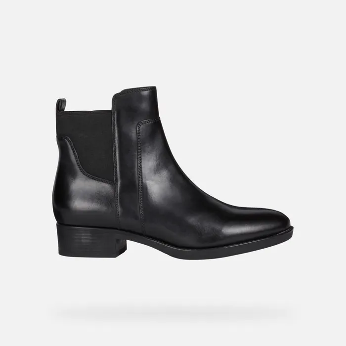 Woman Geox Ankle Boots FELICITY G Ankle Boots Black Woman Geox Black