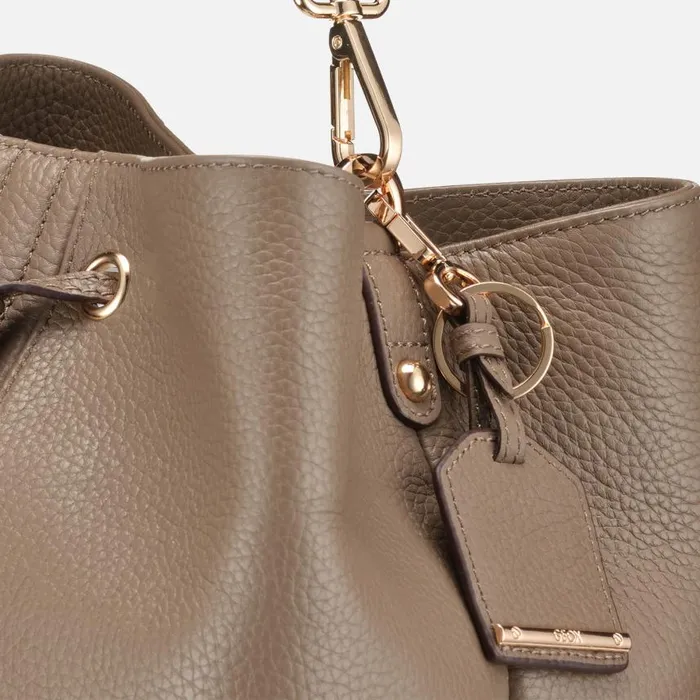 Woman Geox Bags ANDRENNE WOMAN Taupe Shoulder Bag Taupe