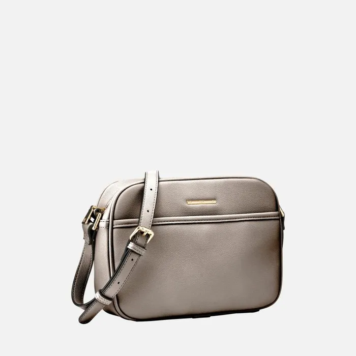 Woman Geox Bags CELESTYE WOMAN Gun Crossbody Bag Gun