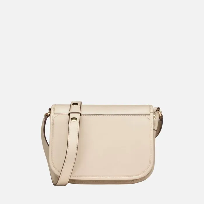 Woman Geox Bags FLAVRIE WOMAN Off White Crossbody Bag Off White