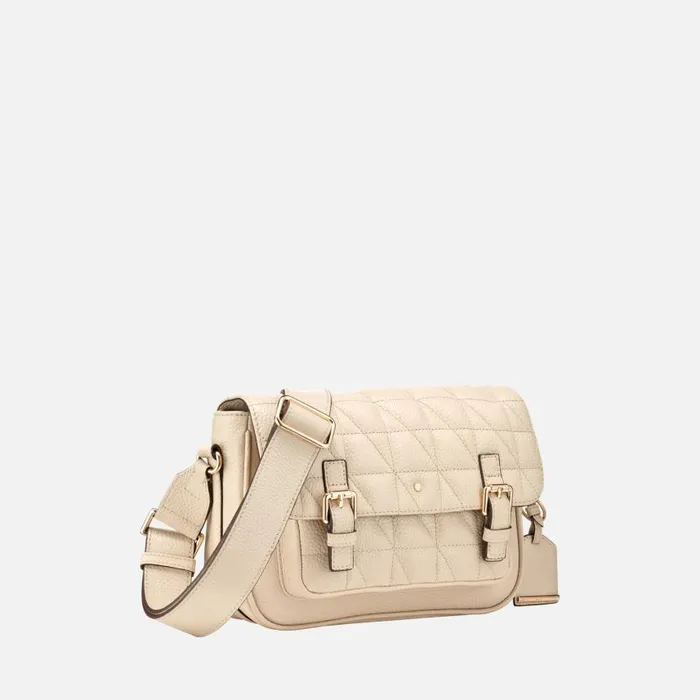 Woman Geox Bags FRAILEA WOMAN Off White Crossbody Bag Off White