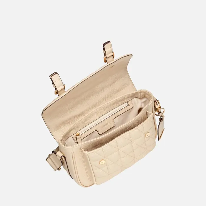 Woman Geox Bags FRAILEA WOMAN Off White Crossbody Bag Off White