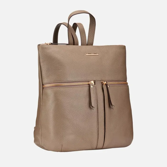 Woman Geox Bags IRENIE WOMAN Taupe Backpack Taupe