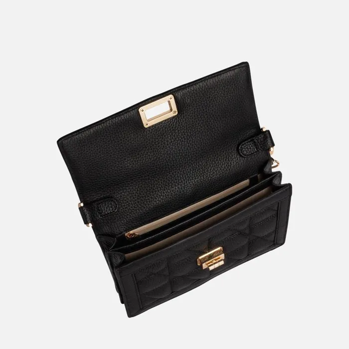 Woman Geox Bags VERIANA A Shoulder Bag Black Woman Geox Black