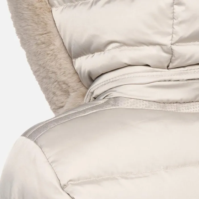 Woman Geox Down Jackets BETTANIE WOMAN String Fulllength Quilted Coat String