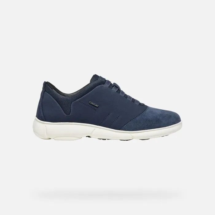 Woman Geox Sneakers NEBULA 20 WOMAN Navy Low Top Sneakers Navy