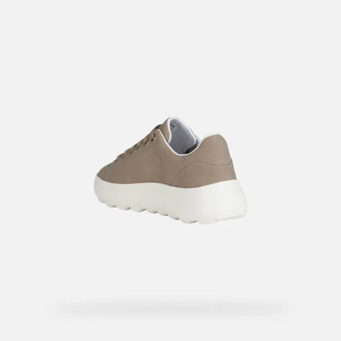 Woman Geox Sneakers SPHERICA EC41 B Low Top Sneakers Sand Woman Geox Sand