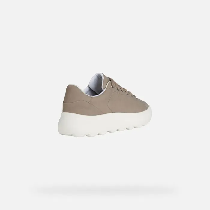 Woman Geox Sneakers SPHERICA EC41 B Low Top Sneakers Sand Woman Geox Sand