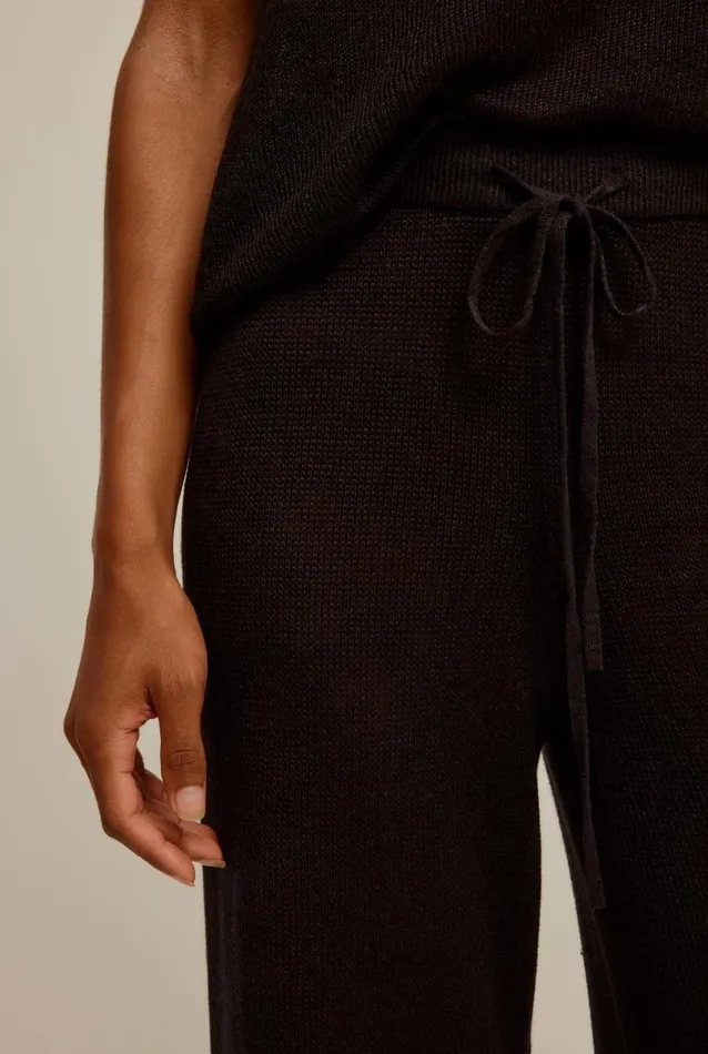 Woman Venroy Pants Linen Knitted Pant