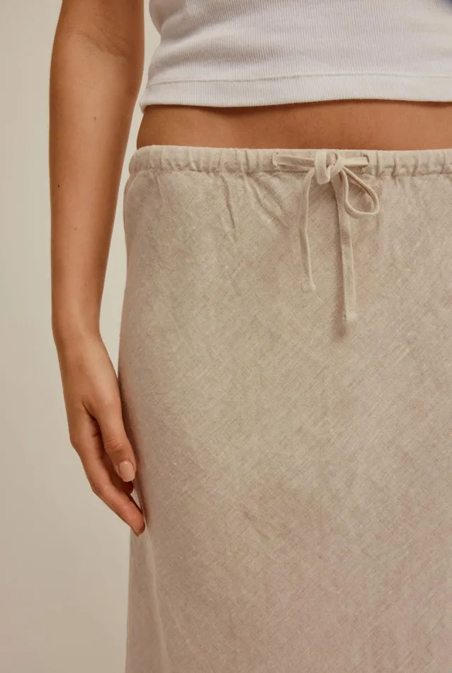 Woman Venroy Skirts Drawstring Bias Skirt