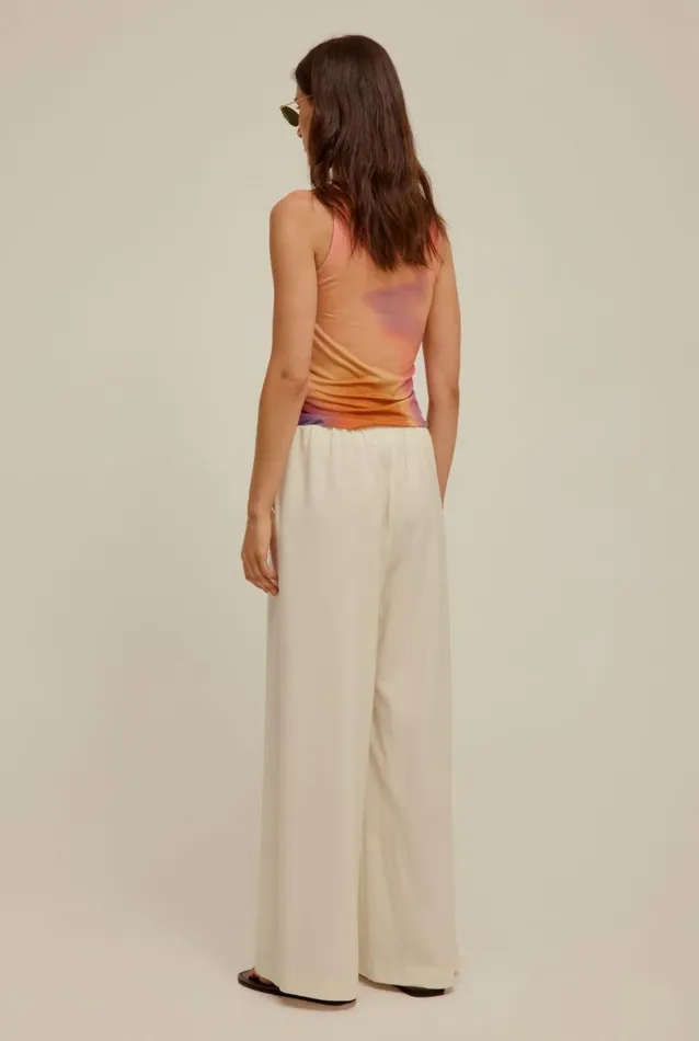 Woman Venroy Tops Jersey Drawstring Tank