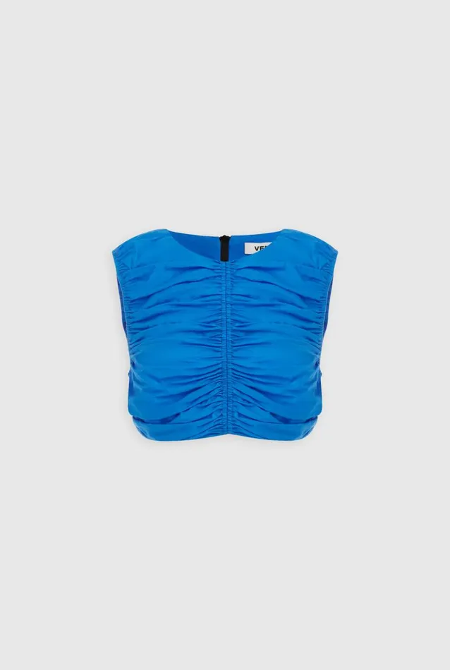 Woman Venroy Tops Ruched Bodice Top
