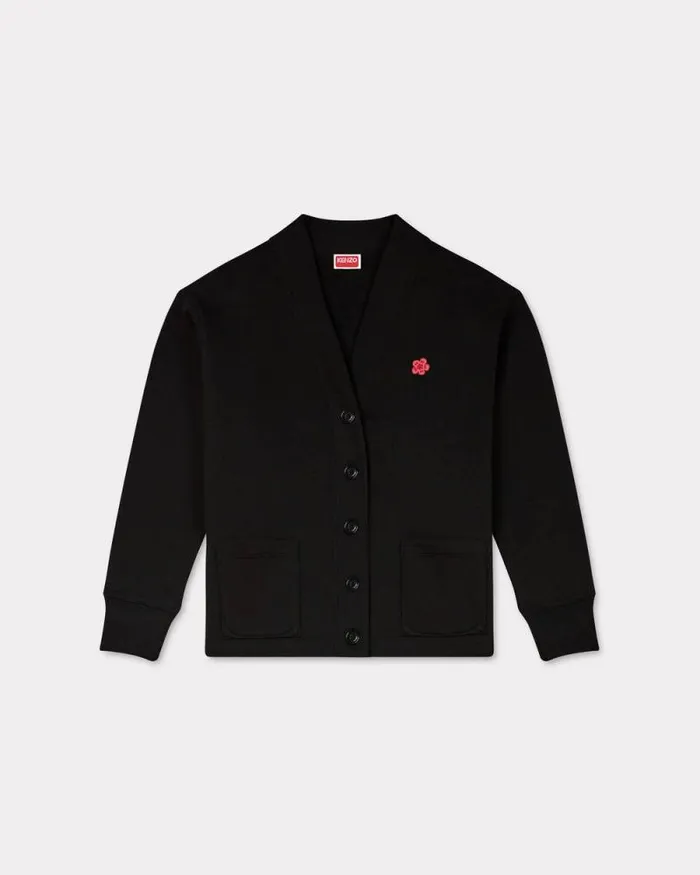 Women 039Boke Flower039 Embroidered Cardigan Black Kenzo Sweatshirts And Hoodies