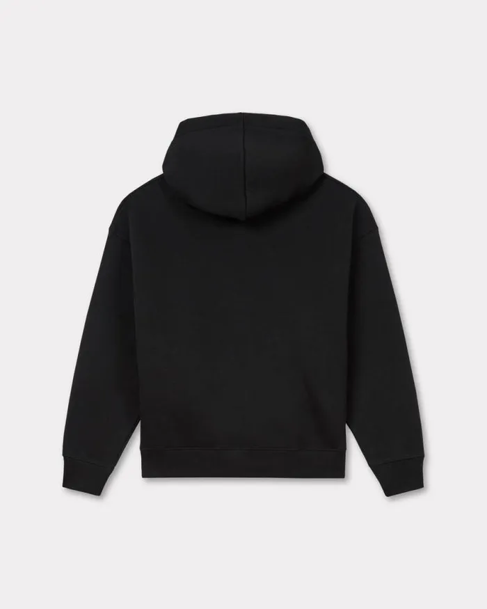 Women 039Boke Flower 20039 Embroidered Oversized Hoodie In Cotton Black Kenzo Sweatshirts And Hoodies