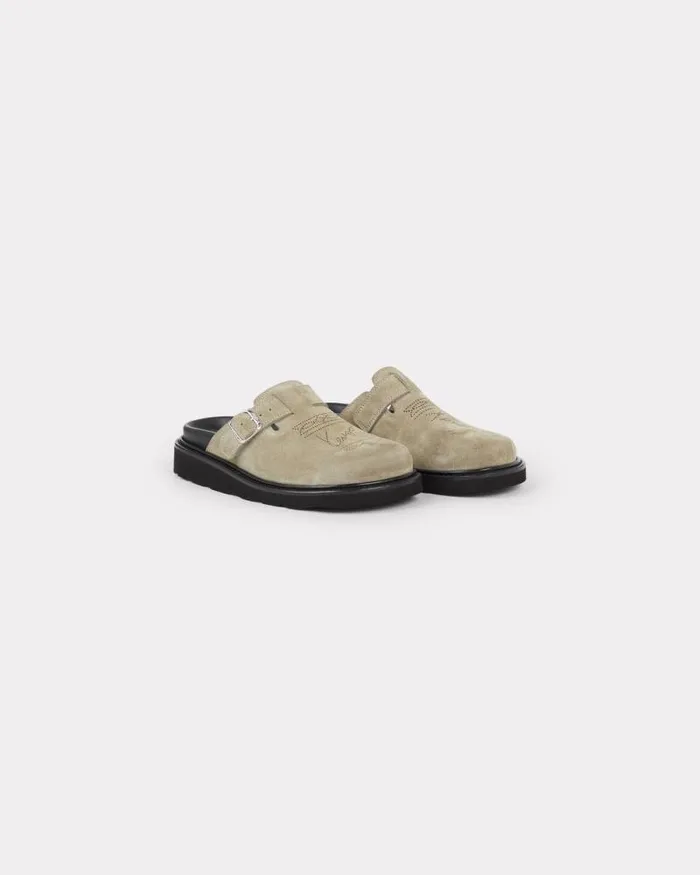 Women 039KENZO Matto039 Clogs Beige Kenzo Mules And Espadrilles
