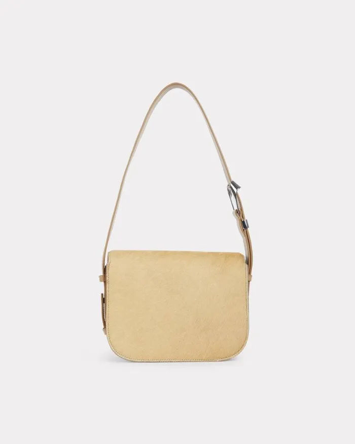 Women 039KENZO Ribbon039 Pony Bag Camel Kenzo Tailoring