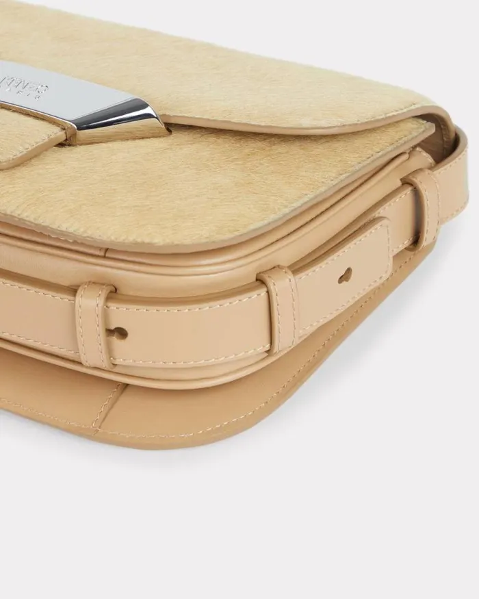 Women 039KENZO Ribbon039 Pony Bag Camel Kenzo Tailoring