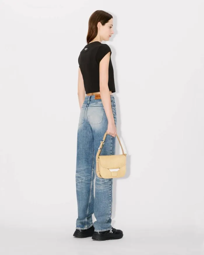 Women 039KENZO Ribbon039 Pony Bag Camel Kenzo Tailoring