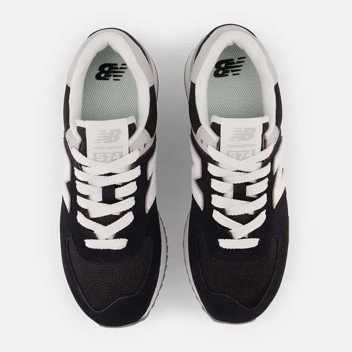 Women 574 Black With Rain Cloud And White New Balance Lifestyle Women 574 Black With Rain Cloud And White New Balance Lifestyle