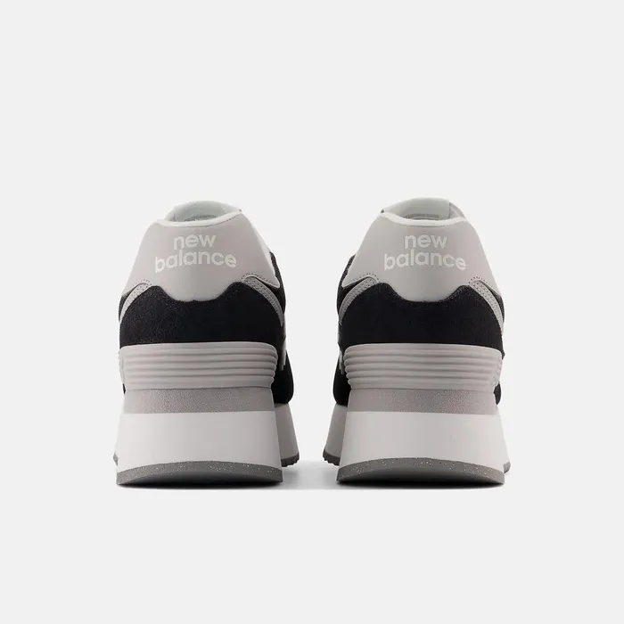 Women 574 Black With Rain Cloud And White New Balance Lifestyle Women 574 Black With Rain Cloud And White New Balance Lifestyle