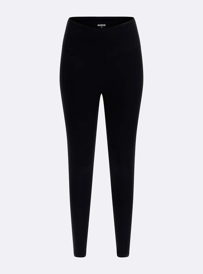 Women Activewear GUESS Black Coline Active Leggings