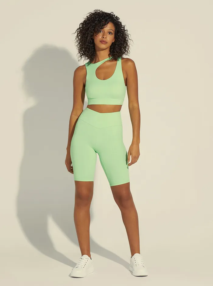 Women Activewear GUESS Melon Green Evalyn Active Top Women Activewear GUESS Melon Green Evalyn Active Top