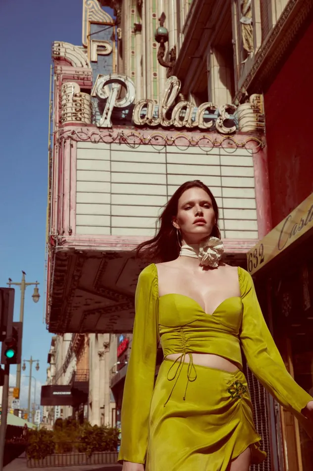 Women Allie Midi Dress Green For Love and Lemons Dresses Women Allie Midi Dress Green For Love and Lemons Dresses