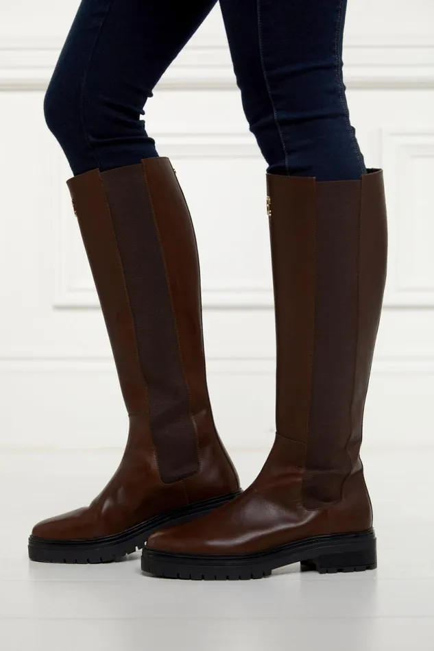 Women Astoria Knee Boot Rich Chocolate Holland Cooper Boots