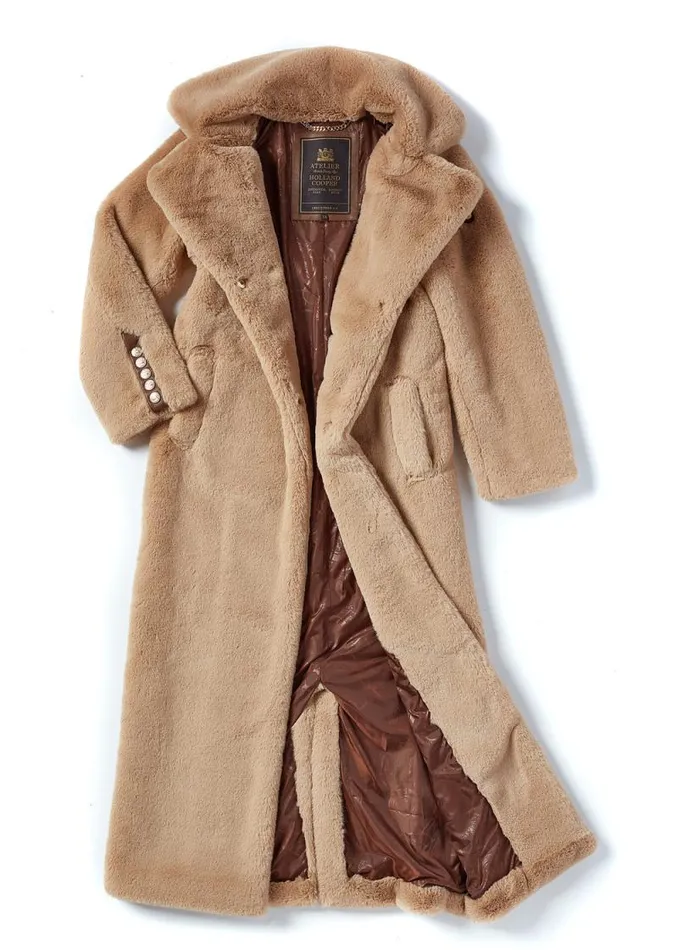 Women Asygarth Faux Fur Coat Natural Holland Cooper Coats