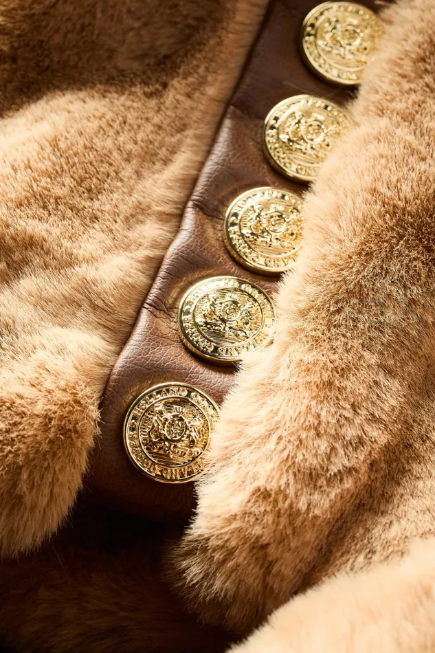 Women Asygarth Faux Fur Coat Natural Holland Cooper Coats