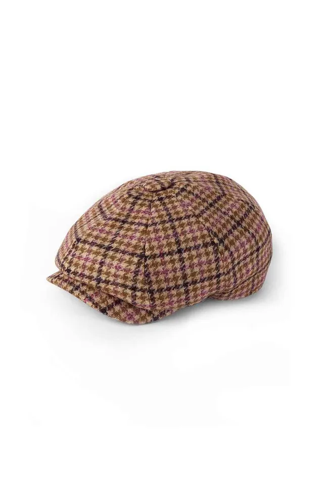 Women Baker Boy Cap Sudeley Pink Holland Cooper Tailoring
