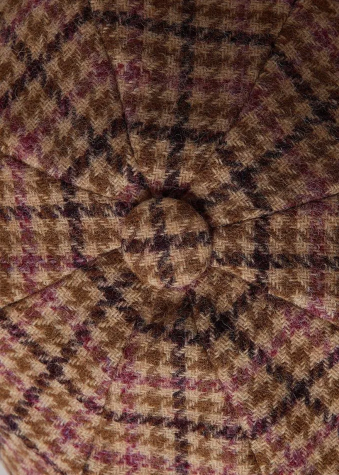 Women Baker Boy Cap Sudeley Pink Holland Cooper Tailoring