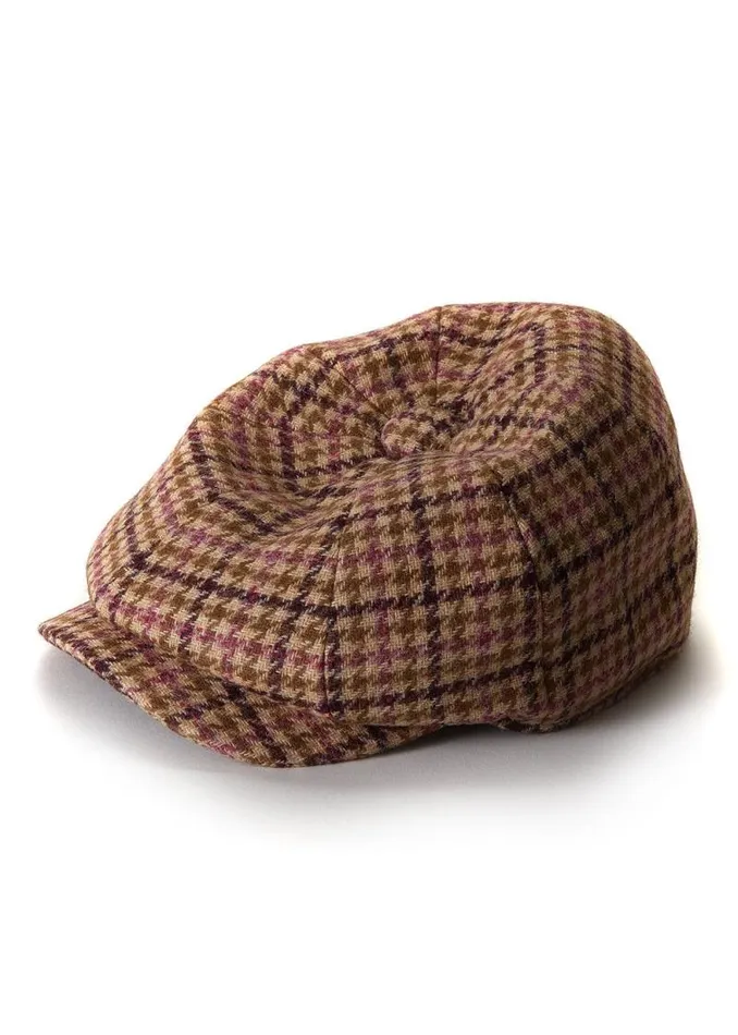 Women Baker Boy Cap Sudeley Pink Holland Cooper Tailoring