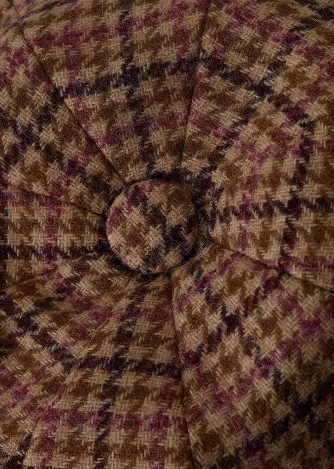 Women Baker Boy Cap Sudeley Pink Holland Cooper Tailoring
