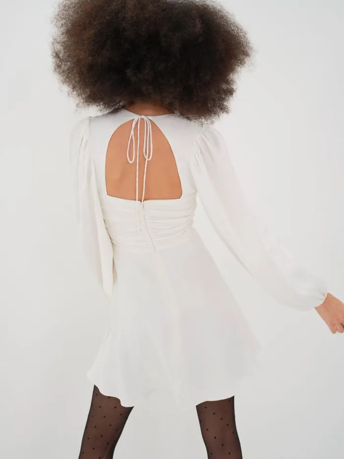 Women Beatrice Mini Dress White For Love and Lemons Dresses