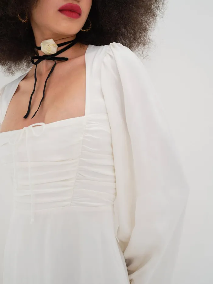 Women Beatrice Mini Dress White For Love and Lemons Dresses